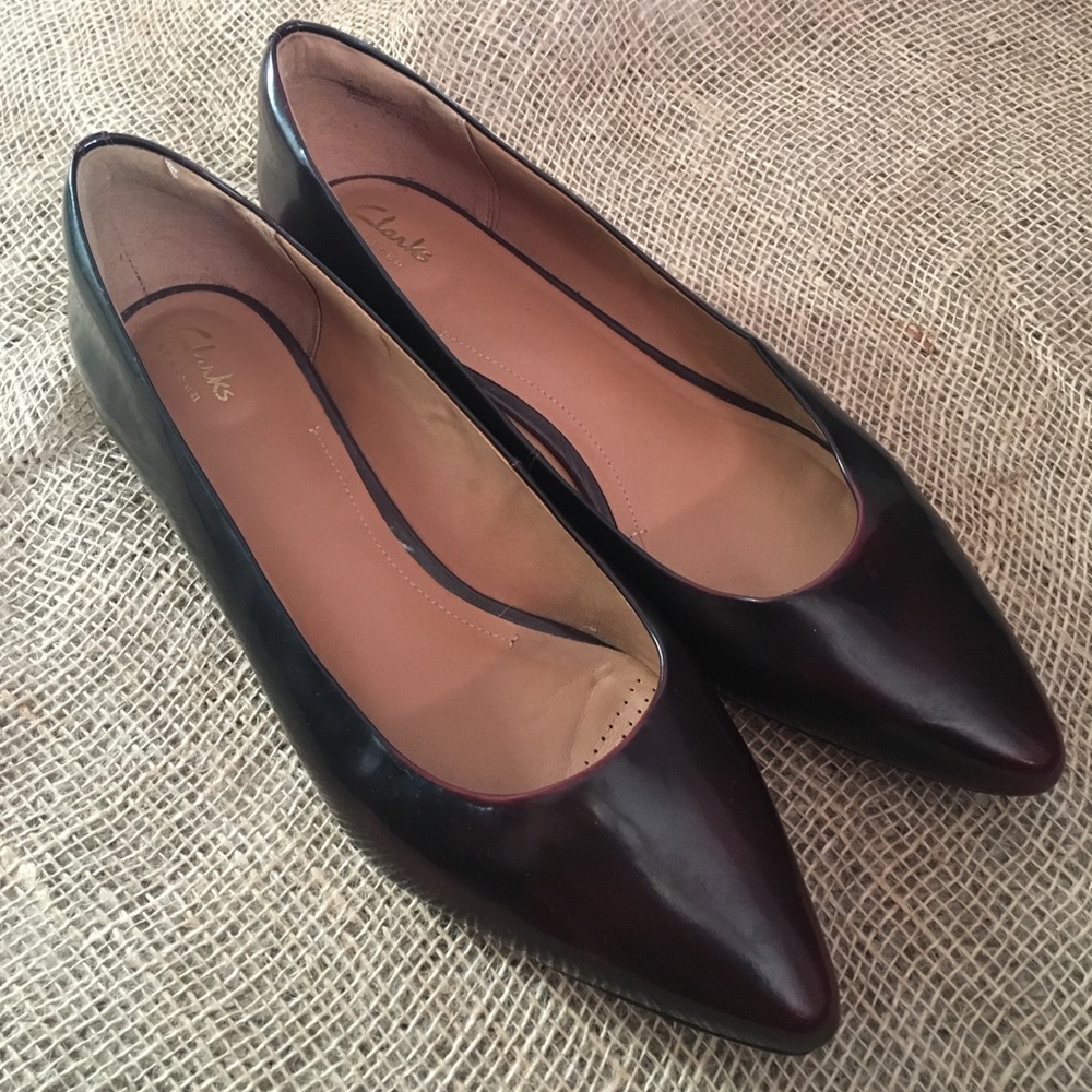 Clark’s Leather Flats